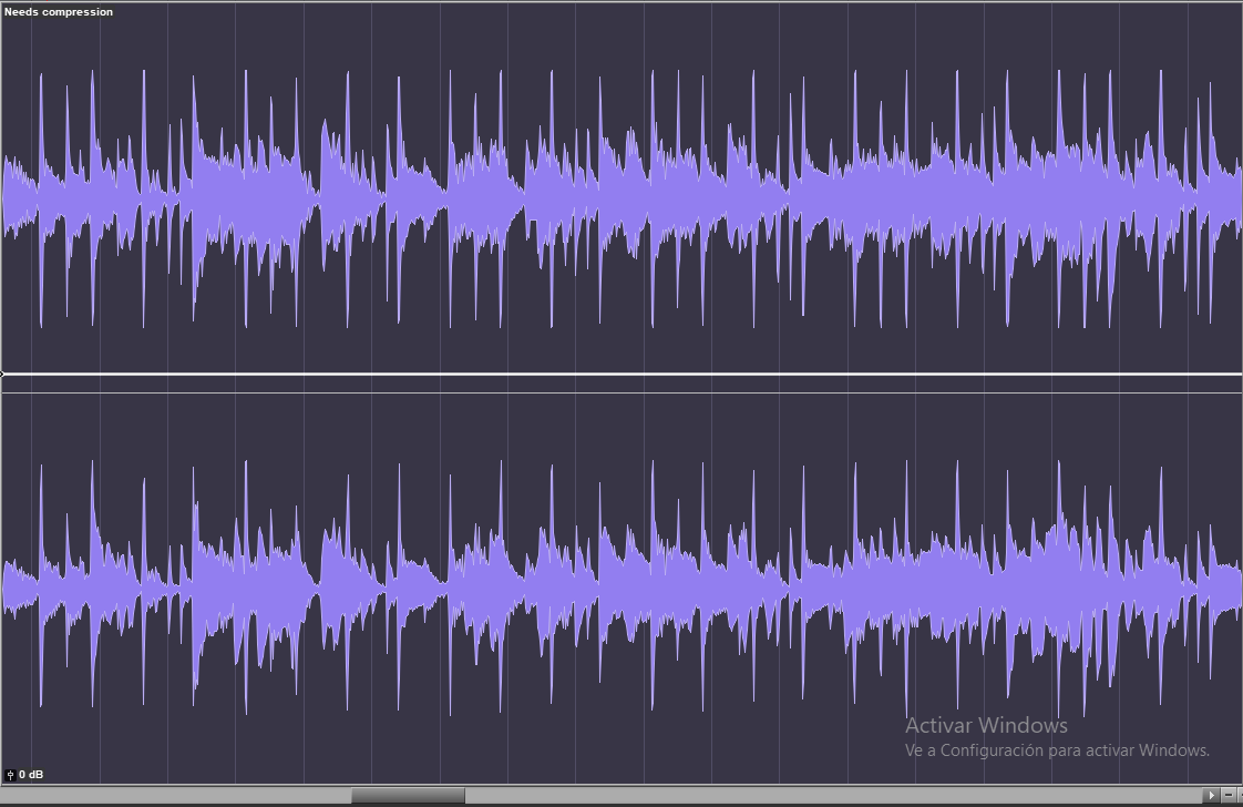 Acoustic Mix (Compression Settings for Mastering)