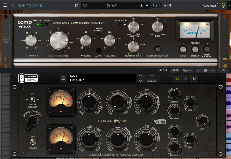 Tip 3: Hard and soft knee compressors for dynamic stereo expansion
