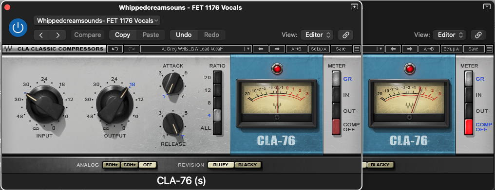 Vocals (What Is a FET Compressor?)