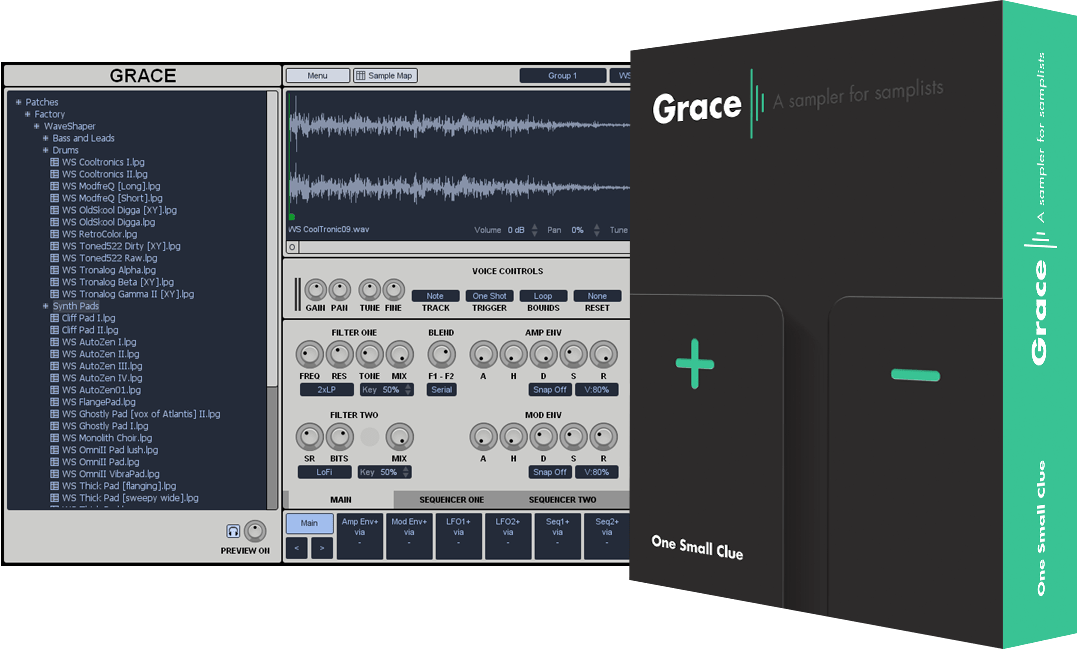 grace free drum sampler instrument