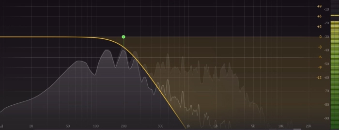 low pass bass track