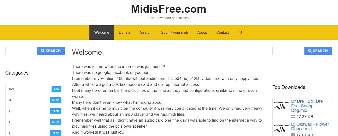 midi is free
