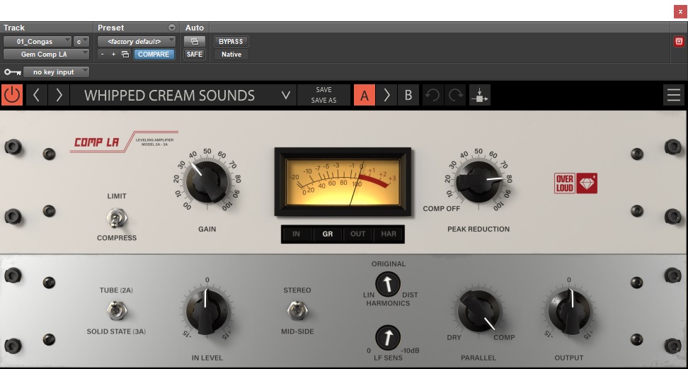 Optical compressors (Compression Settings for Mastering)