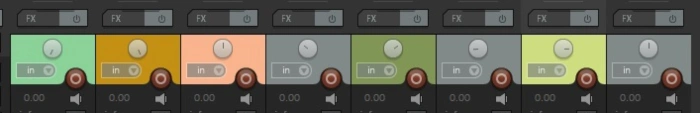 pan instruments when you mix a song