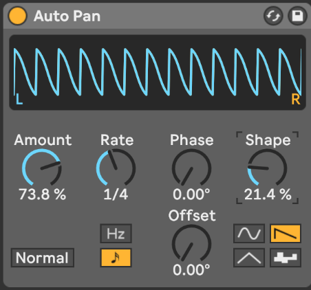 Utiliser Autopan pour un effet sidechain facile