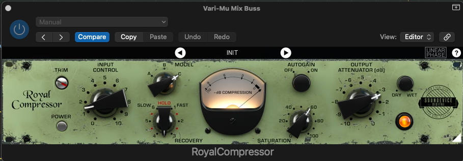 tube compression mix bus