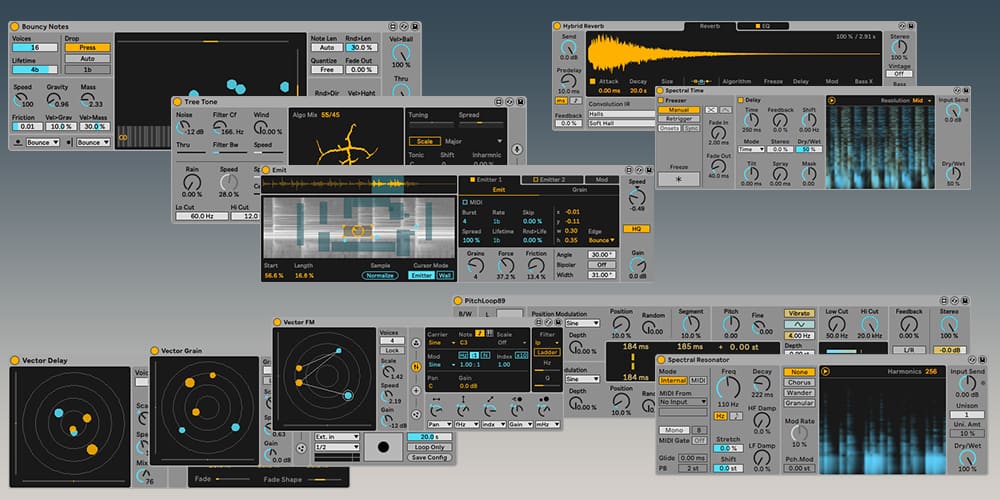 Ableton Live 11 stock plugins
