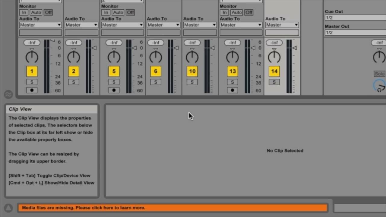 ableton project file not working