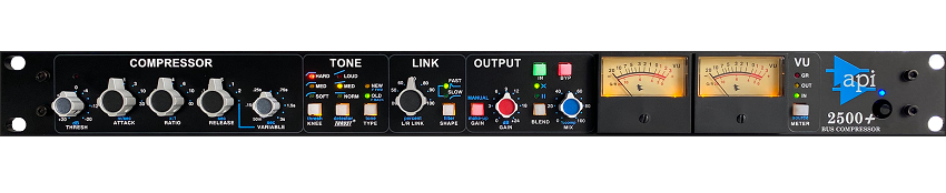3. API 2500+ Stereo Bus Compressor
