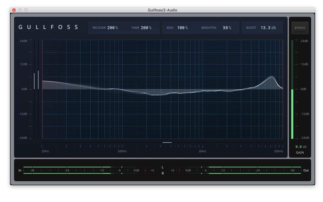 plugin de EQ inteligente gullfoss masterización