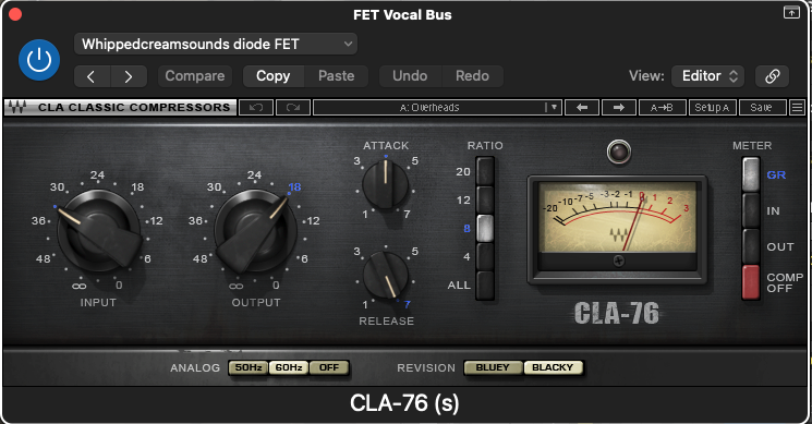 Mix Buss (WET) FET Comparision