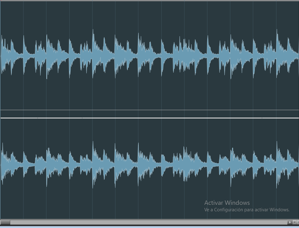 Waveform representations aren't usually the most accurate in most DAWs, however, you can still use them as visual refere