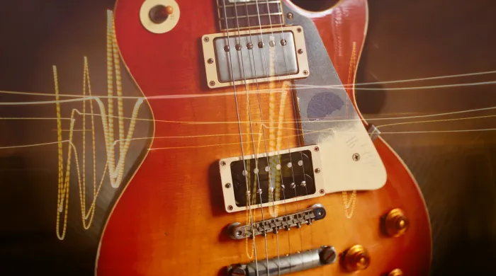 electric guitar frequency range