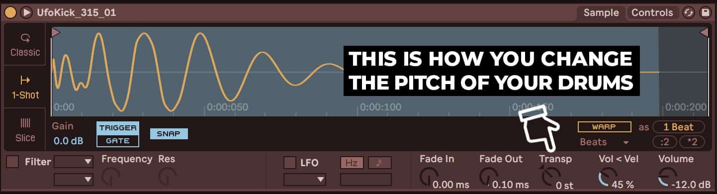 visual image of how to tune drums