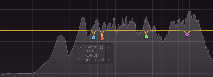 3. Use surgical EQ to remove resonances