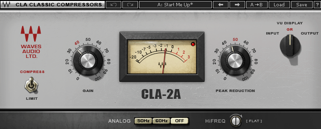 cla-2a vocal compression