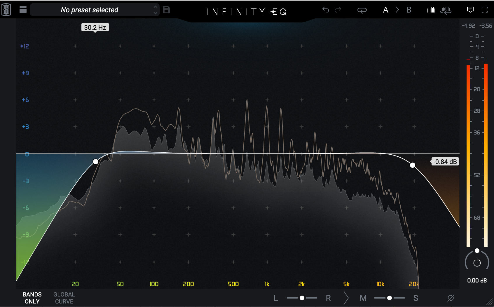 compression de chaîne de bus master avec coupures eq