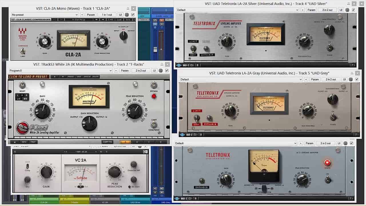 uad compression plugins