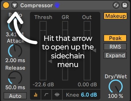tutoriel compression sidechain