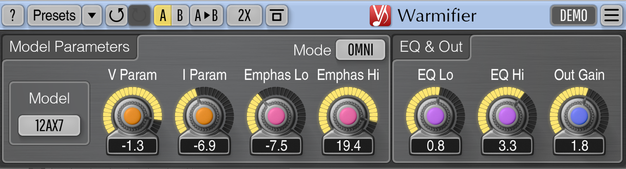enhancer harmonique warmifier sur bus master
