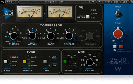 waves api 2500 compressor